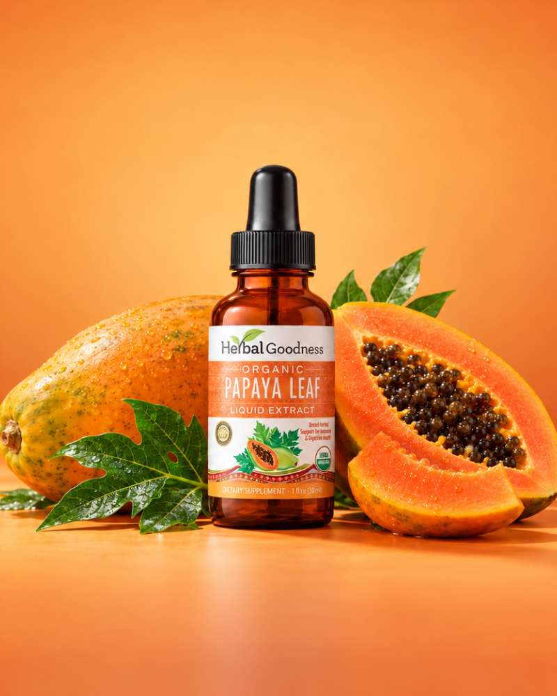 Herbal Goodness Papaya-Leaf-Extrakt